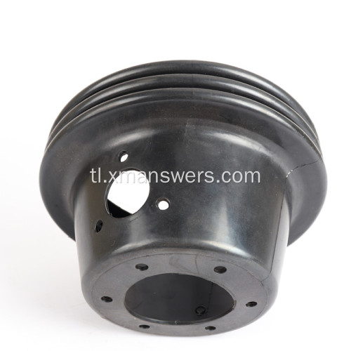 Custom na Abrasion Resistant Buna-N EPDM Rubber Elbow Pipe